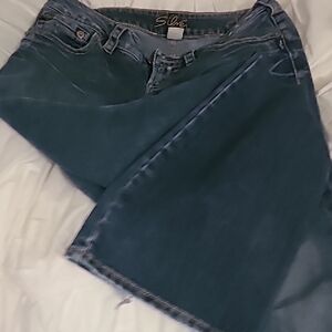 Silver Jeans Women's Dark Blue Flare Jeans